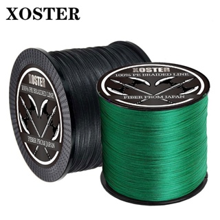 Xoster เชือกถัก PE 500 ม. 300 ม. 8 เส้น สําหรับตกปลา