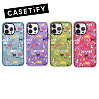 Casetifg เคสโทรศัพท์มือถือ ซิลิโคนแข็ง TPU กันกระแทก แต่งกลิตเตอร์ สีแดง พร้อมกล่อง สําหรับ iPhone 11 12 13 14 Pro Max