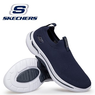 (EUR40-48) Skechers_ Go Run Archfit รองเท้าวิ่งลําลอง ผ้าตาข่าย ระบายอากาศ กันลื่น ขนาดใหญ่ สําหรับผู้ชาย