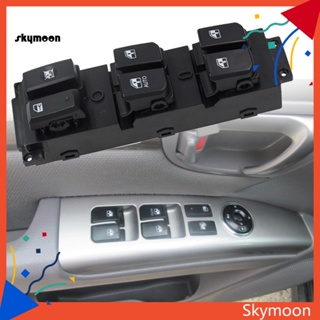 Skym* สวิตช์หน้าต่าง สเตนเลส พลาสติก ด้านหน้าซ้าย 93570-2B100 สําหรับ Hyundai Santa Fe CM 2007-2011