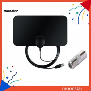 Moo เสาอากาศทีวีดิจิทัล 50 ไมล์ 20dBi DVB-T2 1080P ความคมชัดสูง