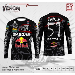 เสื้อยืด พิมพ์ลาย Red Bull GASGAS Troy Lee 3 มิติ สําหรับผู้ชาย | เสื้อกีฬาบาจู Jersey Sublimation