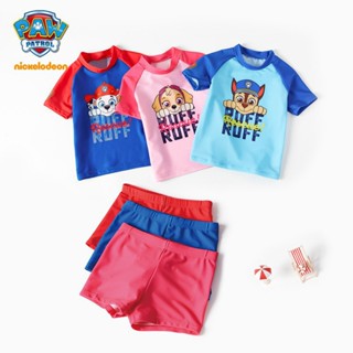 Paw Patrol Childrens swimwear Baby suit short sleeve shorts 4R81