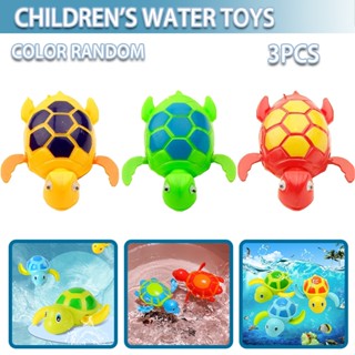 3x Kids Baby Child Wind Up-Swimming Pool Bath Time Toy Animal Floating Turtle