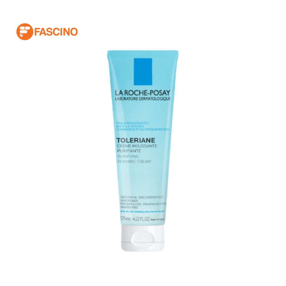 LA ROCHE-POSAY Toleriane Purifying Foaming Cream โฟมทำความสะอาดผิวหน้า (125ml.)