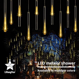 สายไฟหิ่งห้อย LED กันน้ํา ขนาด 30 ซม. 50 ซม. สําหรับตกแต่งสวน เทศกาลคริสต์มาส