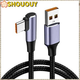 SHOUOUY สายชาร์จ USB A เป็น USB Type C 4.0 5A ชาร์จเร็ว สําหรับแล็ปท็อป