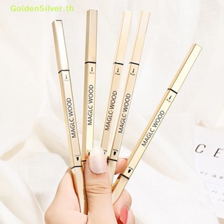 Goldensilver ดินสอเขียนคิ้ว แบบสองหัว กันน้ํา 5 สี TH