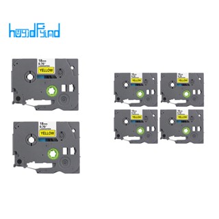 เทปฉลากริบบิ้น TZC 18 มม. สําหรับเครื่องพิมพ์ Brother PT-E100 PT-E100B PT-E200 PT-D200