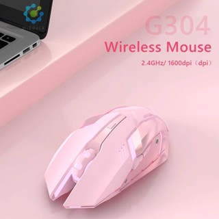 G304 เมาส์เกมมิ่งไร้สาย 1600dpi 2.4GHz 600Mah ชาร์จ USB เสียงเงียบ [Hidduck.th]