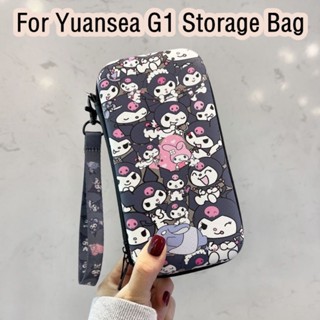 【จัดส่งด่วน】กระเป๋าเก็บหูฟัง ลายการ์ตูน แบบพกพา สําหรับ Yuansea G1 Yuansea G1