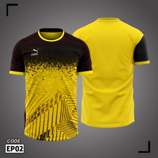 [พร้อมส่ง] เสื้อกีฬาแขนสั้น ลายทีม kasut Futsal Jersey New 2023 Baju sukan Murah สําหรับผู้ชาย