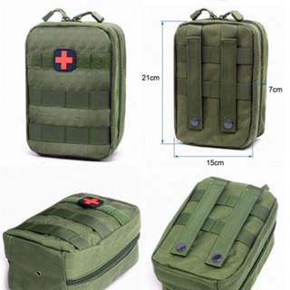 1000d Molle ชุดกระเป๋าเครื่องมือแพทย์ฉุกเฉิน EDC สําหรับเอาตัวรอด ปีนเขากลางแจ้ง