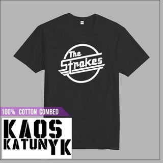 2023KATUN T-shirt distro the strokes band Cotton distro