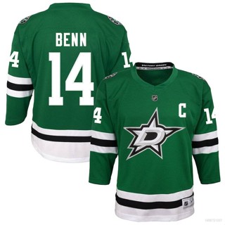 Qy NHL Dallas Stars เสื้อยืดแขนยาว พลัสไซซ์