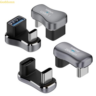 Godd ตัวเชื่อมต่อ USB-C ตัวเมีย เป็นตัวผู้ พร้อมไฟ LED สําหรับเกมคอนโซล โทรศัพท์