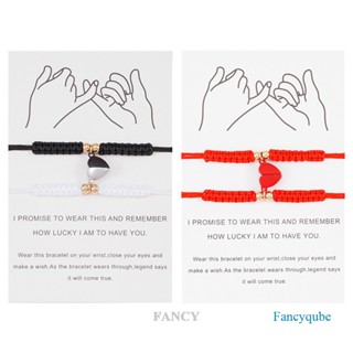 Fancy สร้อยข้อมือ หัวเข็มขัดแม่เหล็ก 2 ชิ้น