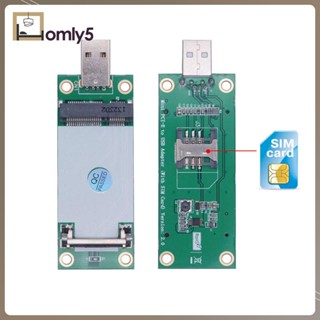 [Homyl5] อะแดปเตอร์การ์ดขยาย Mini PCIe เป็น USB2.0 สําหรับโมดูล Wwan LTE 3G 4G