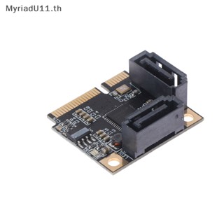 Myriadu ASM1061 อะแดปเตอร์แปลงการ์ดขยาย Mini PCIE เป็น SATA3.0