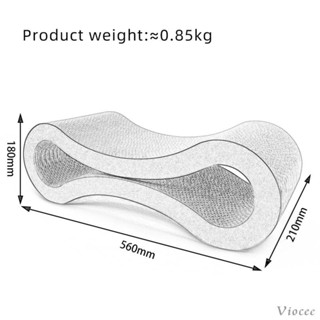 [Viocee] แผ่นข่วนเล็บแมว ของเล่นสําหรับแมว