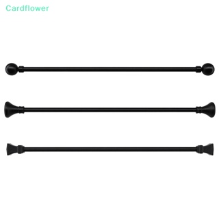 &lt;Cardflower&gt; ก้านผ้าม่านโลหะ ขนาดเล็ก สําหรับตกแต่งบ้านตุ๊กตา 1:12 1 ชุด