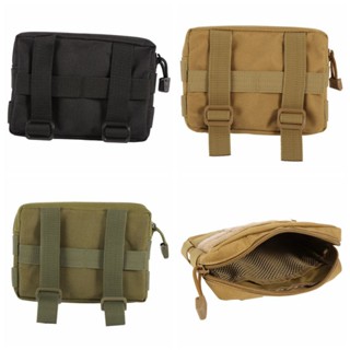 กระเป๋ายุทธวิธี 600D ไนลอน ทหาร โมดูลาร์ MOLLE กระเป๋าอเนกประสงค์ ขนาดเล็ก EDC กระเป๋ากันน้ํา กระเป๋ามินิ