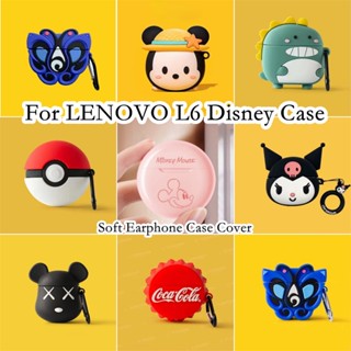 【imamura】เคสหูฟัง แบบนิ่ม ลายดิสนีย์ สามมิติ สําหรับ L6 LENOVO L6