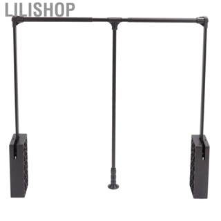 Lilishop Pull Down Wardrobe Rail Lift Collapsible Closet Rod Retractable GL