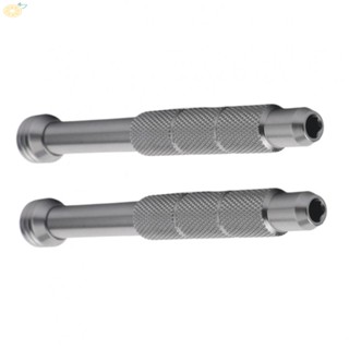 【VARSTR】Screwdriver Handle 2PCS Magnetic Aluminum Alloy Repair Hand Tool Durable