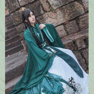 เครื่องแต่งกายโบราณ คอสเพลย์ Heaven Official Blessing Chirong Feng Shi Shen Qingqiu Xiaojingwang He Xuan สําหรับผู้ชาย
