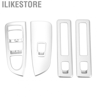 Ilikestore 4Pcs Door Window Switch Bezel Matte Plated Protective Control Panel Trim for Mercedes-Benz Vito W447 LHD