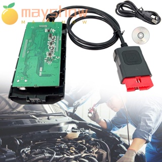 Mayshow เครื่องสแกนเนอร์วินิจฉัย OBD2 OBDII พร้อมฟังก์ชั่นบลูทูธ USB