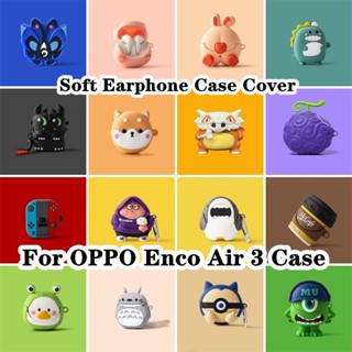  พร้อมส่ง! เคสหูฟัง แบบนิ่ม ลายการ์ตูน สําหรับ OPPO Enco Air 3 Enco Air 3