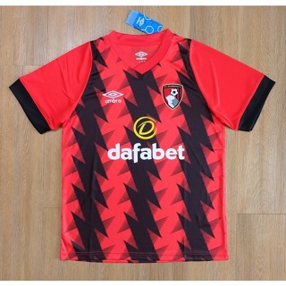 เสื้อกีฬาแขนสั้น ลายทีมฟุตบอล AFC Bournemouth 2023/23 เกรด AAA