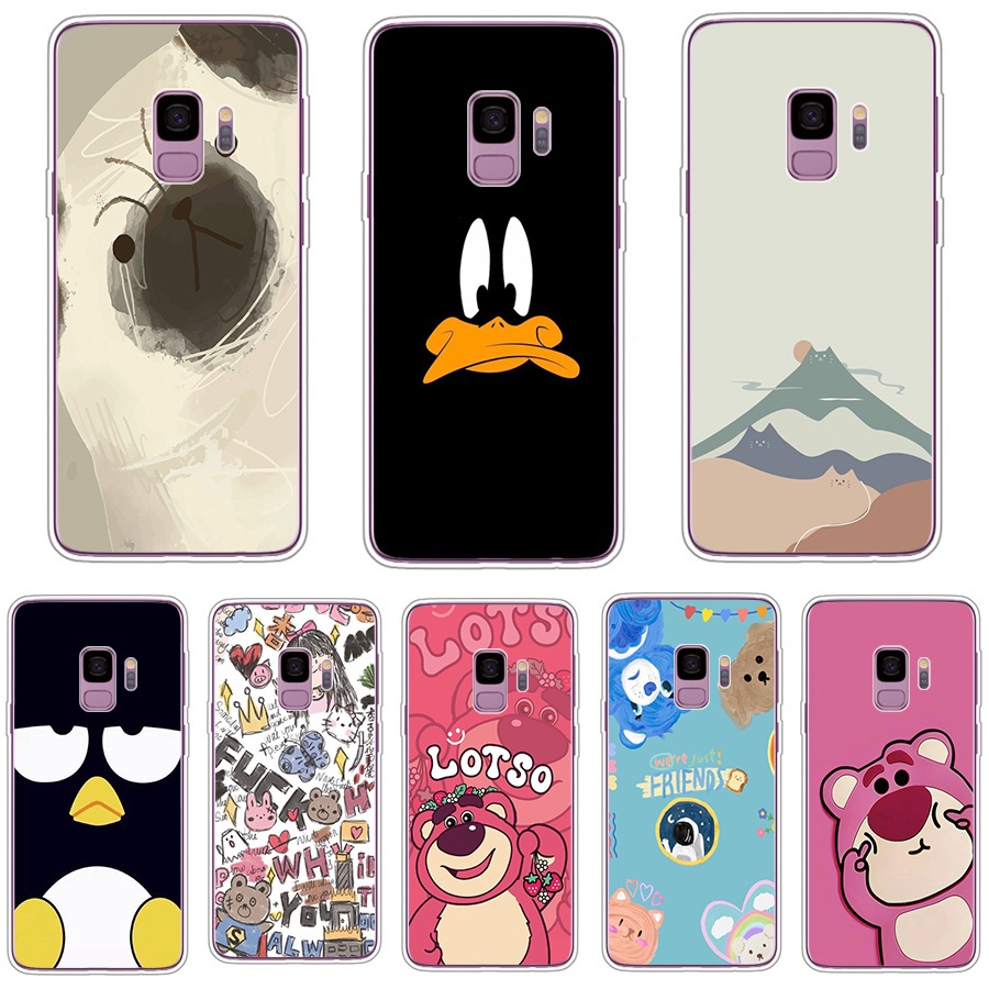 สําหรับ Samsung Galaxy S9 S9 plus s10e S10 S10 plus ซิลิโคนนุ่ม TPU เคสโทรศัพท์
