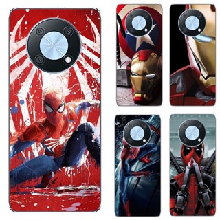 เคสโทรศัพท์ซิลิโคน TPU แบบนิ่ม ลายซุปเปอร์ฮีโร่ Marvel สําหรับ Huawei Nova Y91