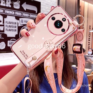 เคสโทรศัพท์มือถือ ซิลิโคนนิ่ม กันกระแทก พร้อมสายคล้องข้อมือ สําหรับ Realme 11 Pro+ realme11pro+ RMX3770