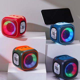 Tg359 ลําโพงบลูทูธ มีไฟ LED รองรับ TWS Couplet Speaker แบบพกพา หลากสีสัน