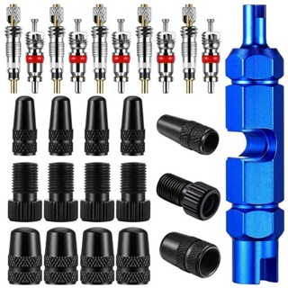 Bicycle Wrench Valve Core Aluminum Air Tire Nozzle Disassembly Tools