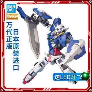 ใหม่ พร้อมส่ง โมเดลกันดั้ม Bandai MG 1/100 00 Can Angel Dare EXIA IQWR