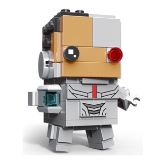 บล็อกตัวต่อเลโก้ 6835-6846 Brickheadz SuperHero IronMan Marvel Super Heroes Superman Batman DC Avengers --1301 NK3A