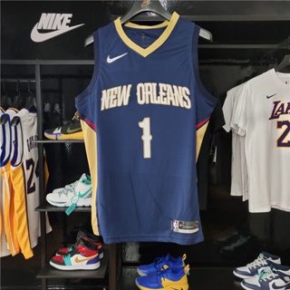 Nba Pelicans No. ของแท้ ขายดี และหลากหลาย เสื้อกีฬาบาสเก็ตบอล Zion City Jersey 14 Ingram สําหรับผู้ชาย และผู้หญิง 1 รุ่น 100995