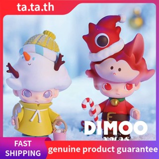 Pop Mart DIMOO2019 xmas เครื่องประดับกล่องปริศนาคริสต์มาส แบบจํากัด