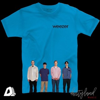 [COD]เสื้อวง Weezer - สีฟ้าS-5XL