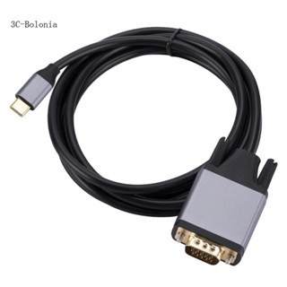 【PC】สายแปลง Type C เป็น VGA USB3 1 10Gbps เป็น VGA ทนทาน