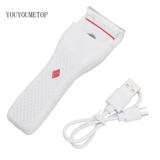 Youyo เครื่องดัดขนตาไฟฟ้า ทําความร้อนเร็ว ชาร์จ USB