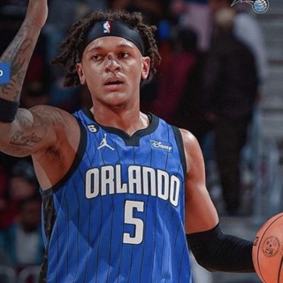 เลขที่ เสื้อกีฬาบาสเก็ตบอล 5 Paolo Banchero 22-23 Season Orlando Magic สําหรับผู้ชาย