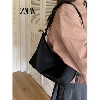 Zara Niche กระเป๋าสะพายไหล่ ผ้าไนล่อน เข้ากับทุกการแต่งกาย แฟชั่นเรโทร สไตล์ยุโรป และอเมริกา สําหรับสตรี