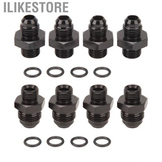 Ilikestore ORB Male Fitting  4Pcs O Ring Boss Adapter 1500PSI Aluminum Alloy for Oil Cooler