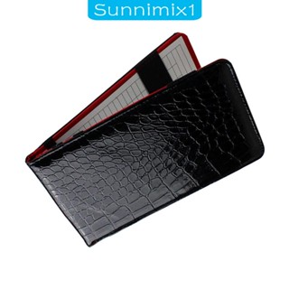 [Sunnimix1] ที่เก็บคะแนนกอล์ฟ หนัง PU อเนกประสงค์ 18x11 ซม. สําหรับผู้ชาย และผู้หญิง